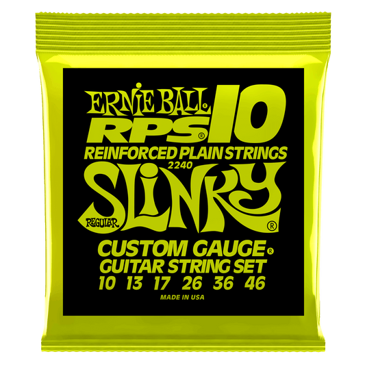 Ernie Ball Regular Slinky RPS Nickel Wound Electric Guitar Strings Set - 10-46