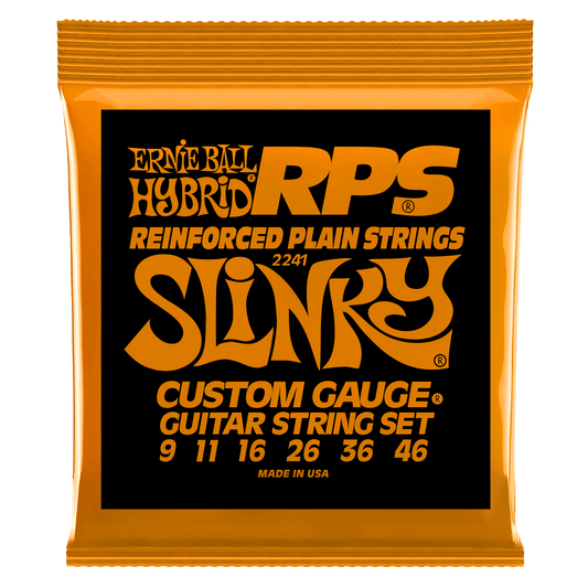 Ernie Ball Hybrid Slinky RPS Nickel Wound Electric Guitar Strings Set - 9-46