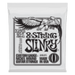 Ernie Ball Slinky Nickel Wound Electric Guitar 8-String Set - 10-74