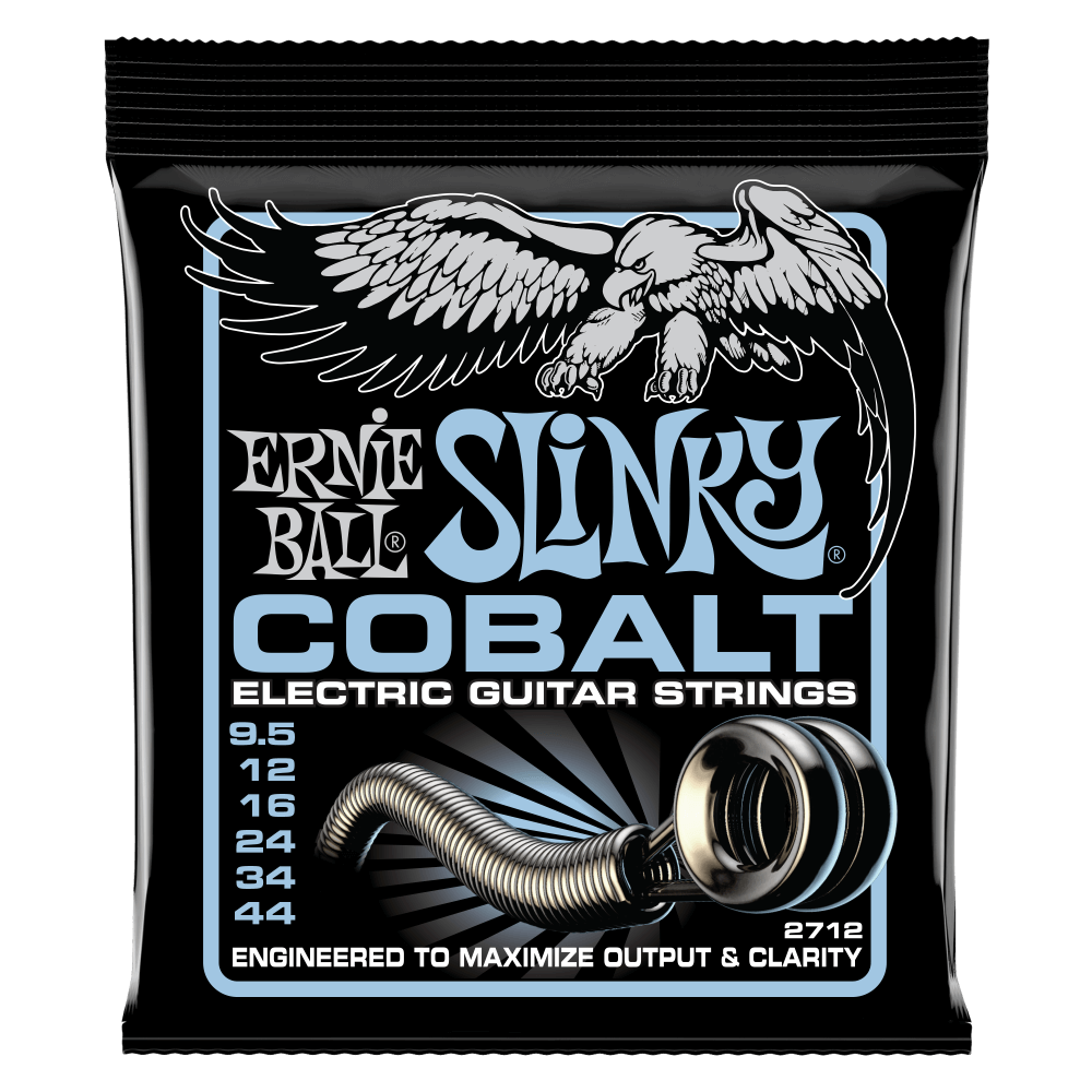 Ernie Ball Primo Slinky Cobalt Electric Guitar Strings Set - 9.5-44