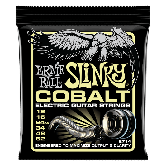 Ernie Ball Mammoth Slinky Cobalt Electric Guitar Strings 10-48 Gauge