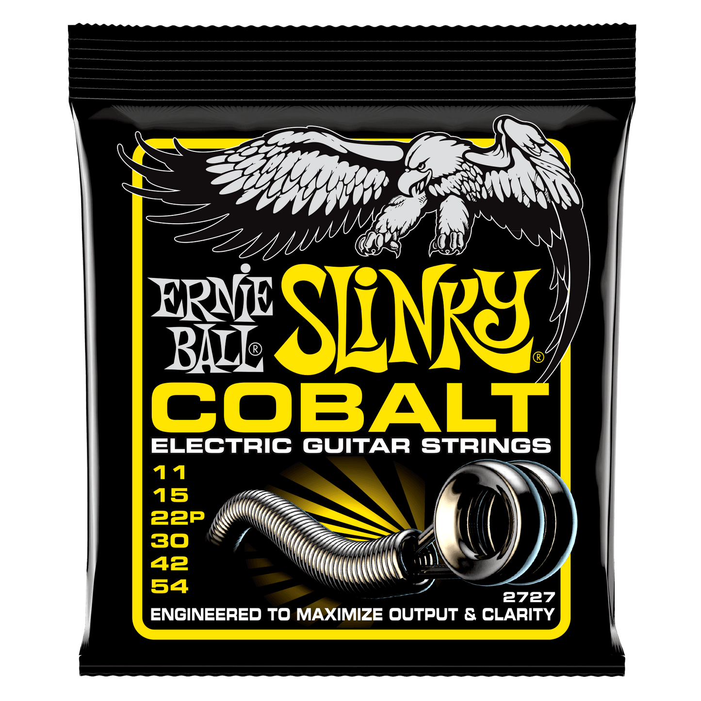 Ernie Ball Beefy Slinky Cobalt Electric Guitar Strings Set - 11-54