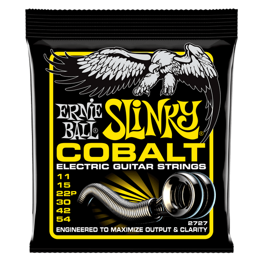 Ernie Ball Beefy Slinky Cobalt Electric Guitar Strings Set - 11-54