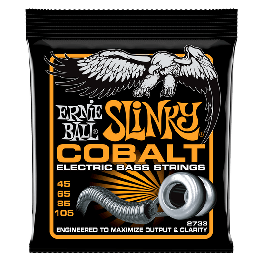 Ernie Ball Hybrid Slinky Cobalt Electric Bass Strings Set - 45-105
