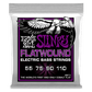 Ernie Ball Power Slinky Flatwound Electric Bass Strings Set - 55-110