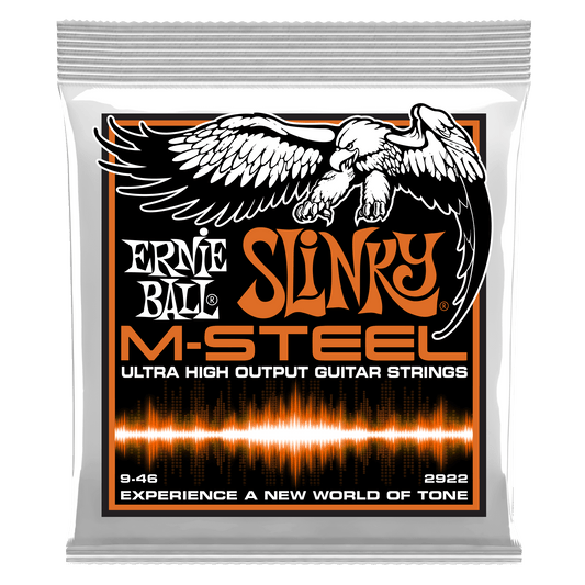 Ernie Ball Hybrid Slinky M-Steel Electric Guitar Strings - 9-46