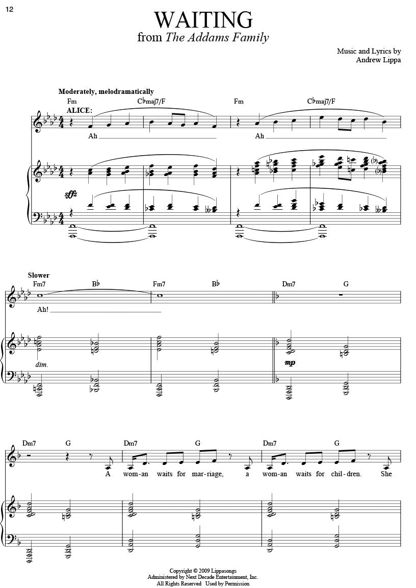 Contemporary Theatre Songs - Soprano Book