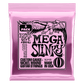 Ernie Ball Mega Slinky Nickel Wound Electric Guitar Strings Set- 10.5-48 / 3-Pack