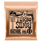Ernie Ball Turbo Slinky Nickel Wound Electric Guitar Strings -  9.5-46 - 3-Pack