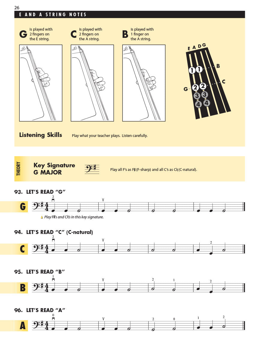 Essential Elements For Strings - Book 1 Double Bass (EEi Media)