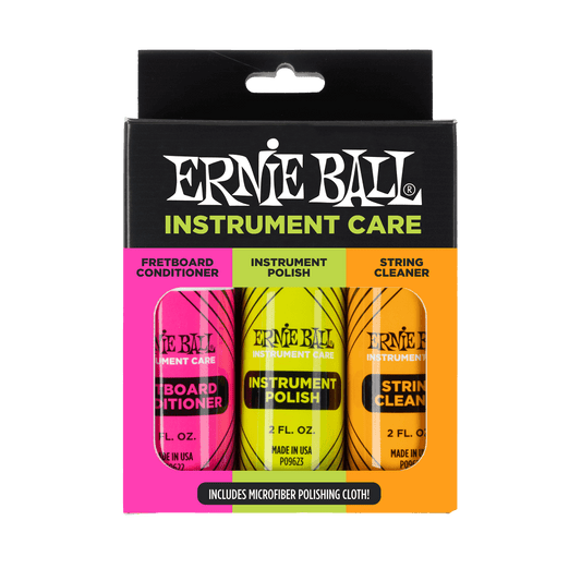 Ernie Ball Instrument Care 3-pack Microfibre Polish Cloth
