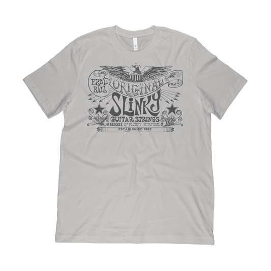 Ernie Ball Original Slinky Silver T-Shirt XL