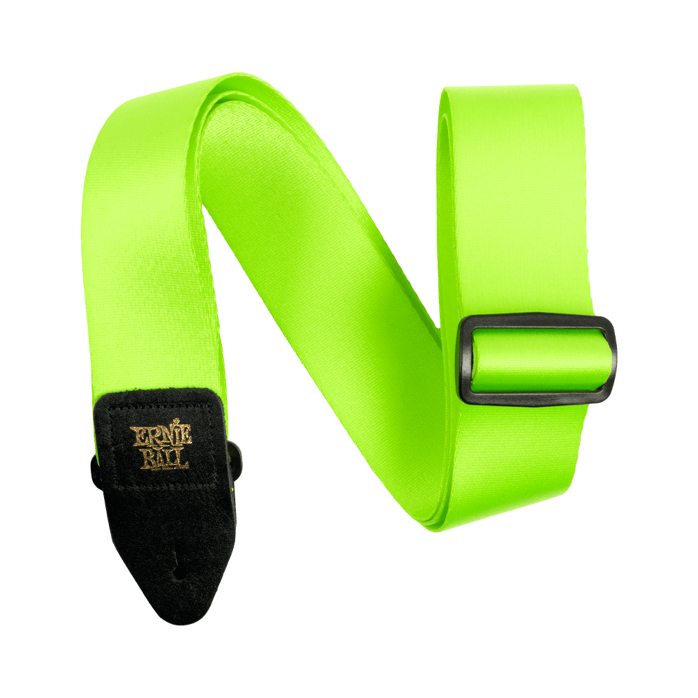 Ernie Ball Premium Guitar/Bass Strap - Neon Green