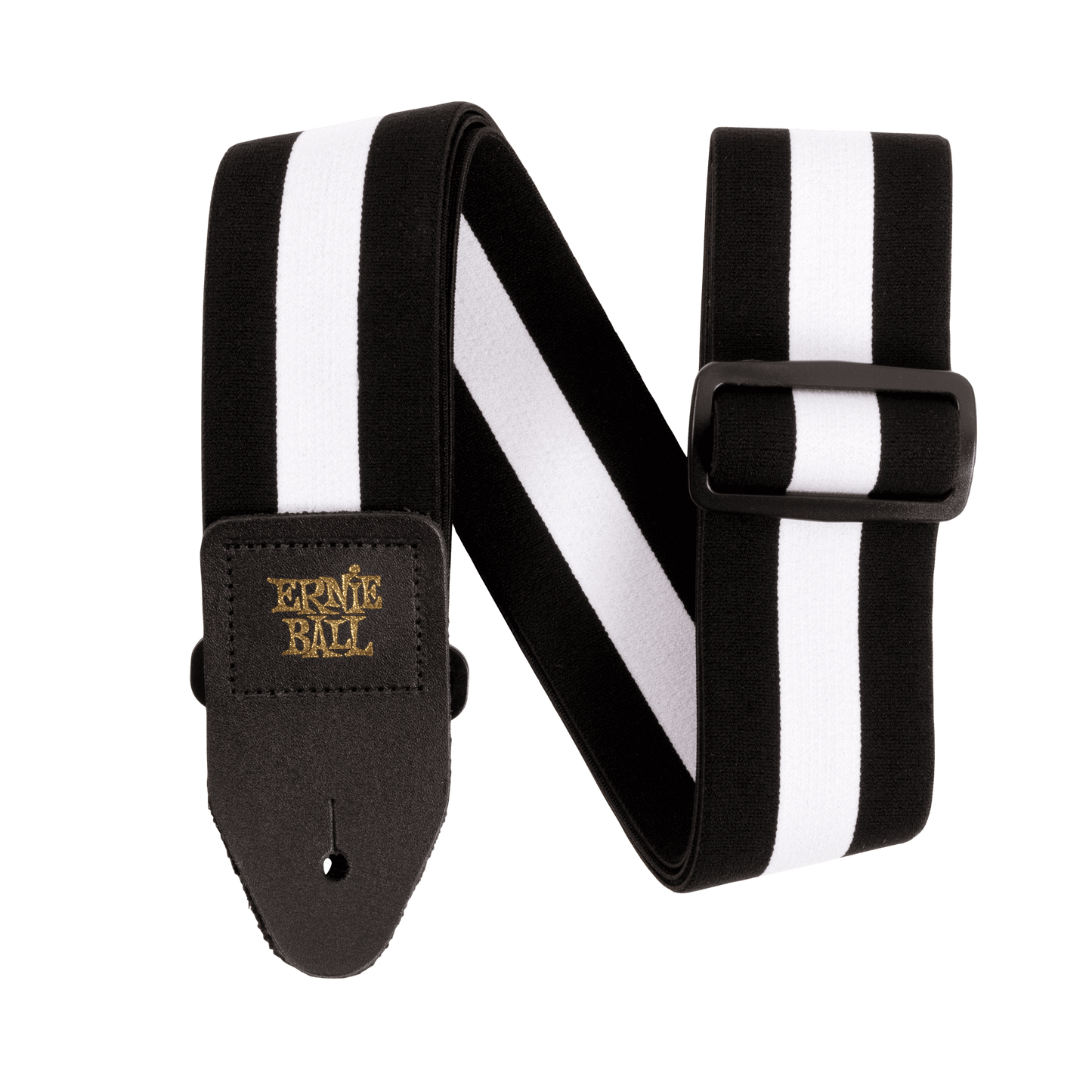 Ernie Ball Stretch Comfort Guitar/Bass Strap - Racer White