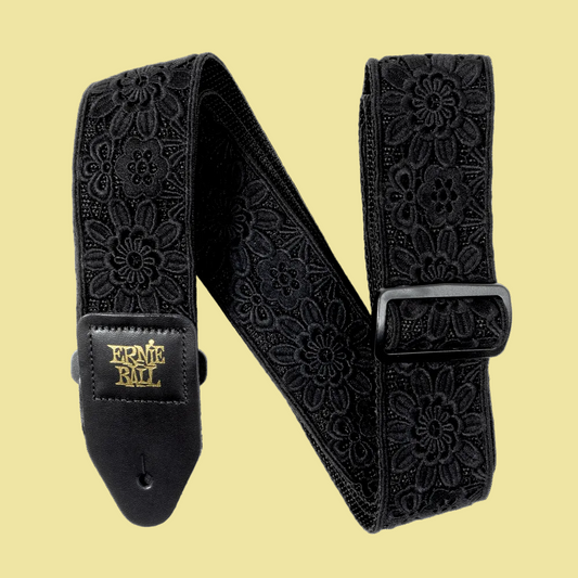 Ernie Ball Classic Jacquard Guitar/Bass Strap - Daisy After Dark