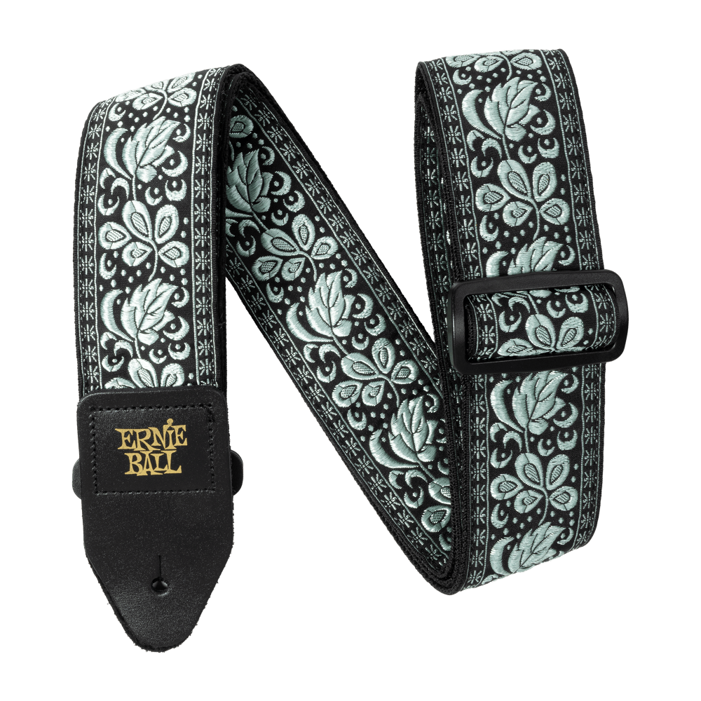 Ernie Ball Classic Jacquard Guitar/Bass Strap - Mint To Be (New)