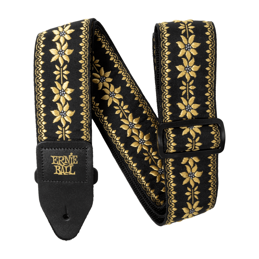 Ernie Ball Classic Jacquard Guitar/Bass Strap - Flower Crown (New)