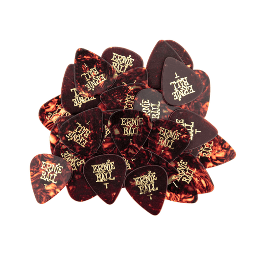 Ernie Ball Thin Shell Cellulose Picks, bag of 144