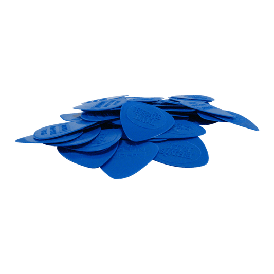 Ernie Ball Thin Injection Molded Nylon Picks 0.53mm, 50-Piece - Blue