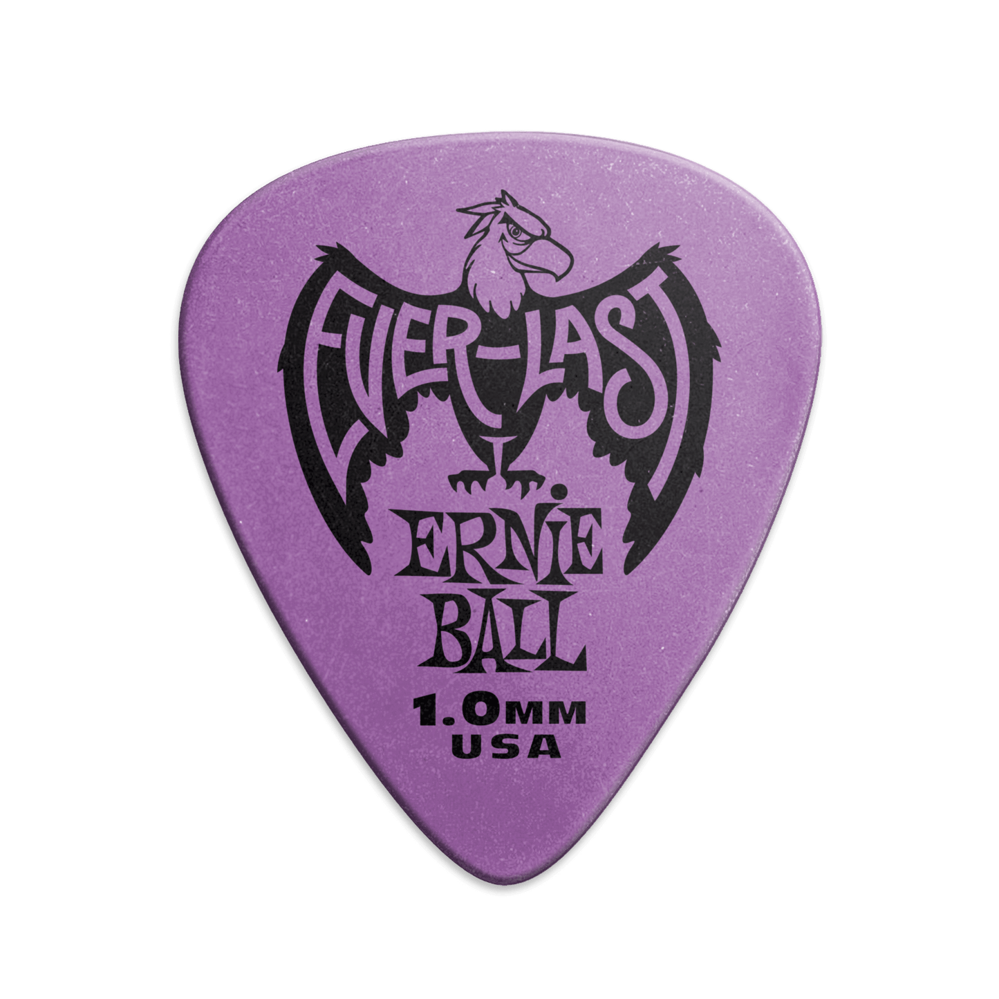 Ernie Ball 1.0mm Everlast Picks - Purple - 12-Pack