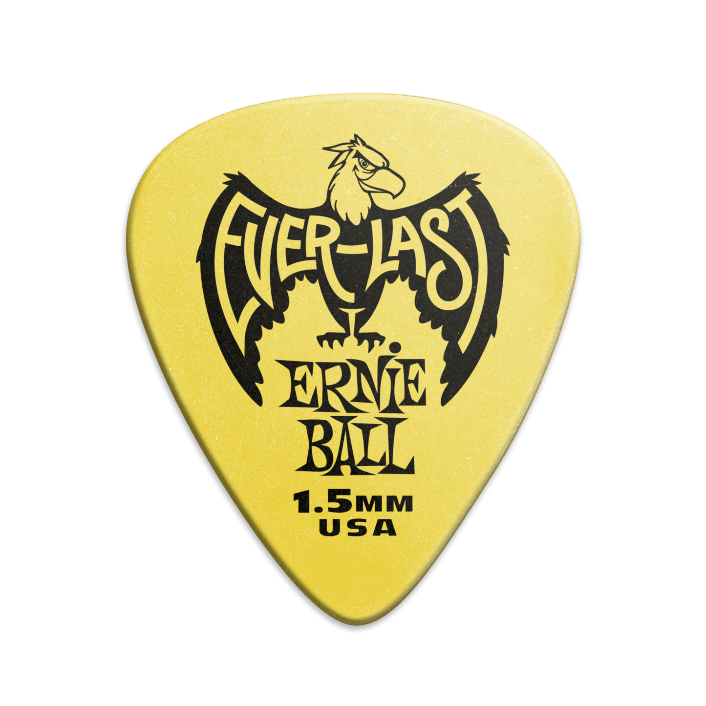 Ernie Ball 1.15mm Everlast Picks - Yellow - 12-Pack