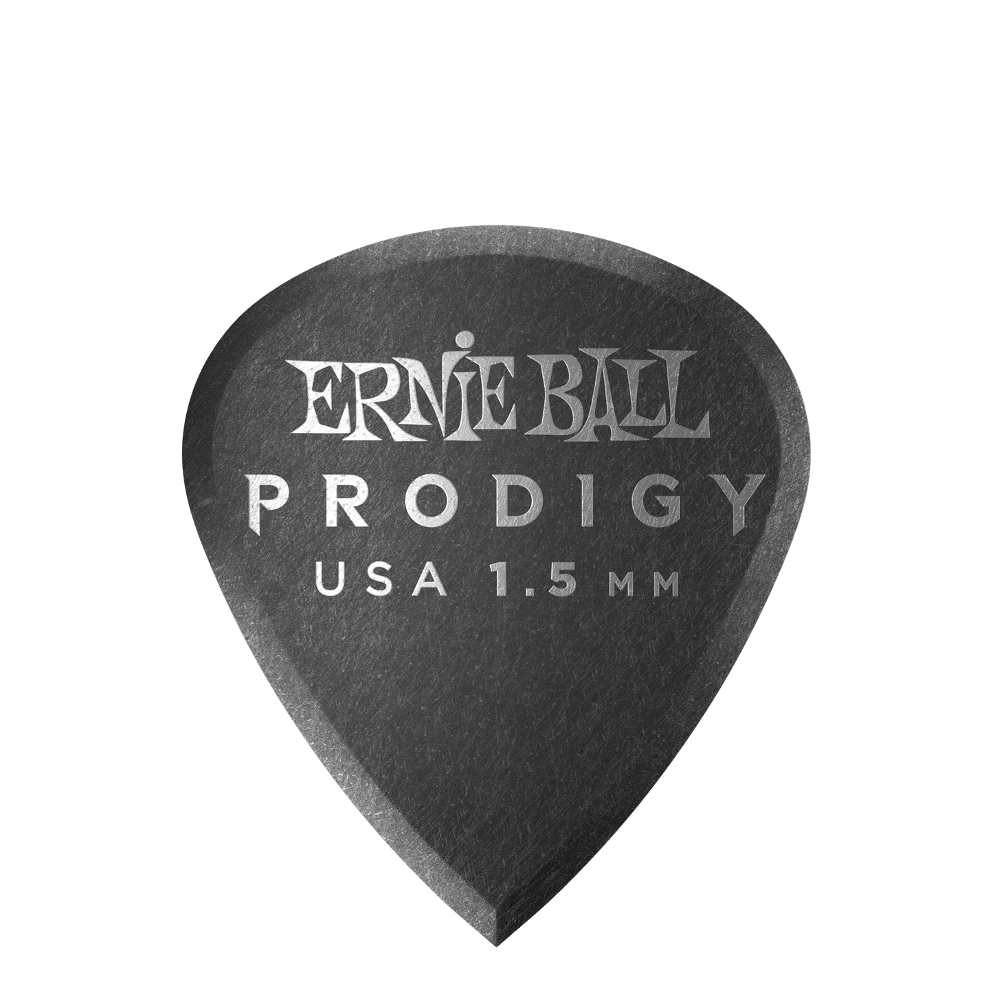 Ernie Ball 1.5mm Mini Prodigy Picks - Black - 6-Pack