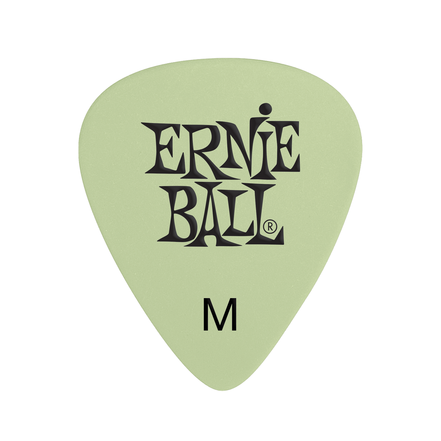 Ernie Ball Medium Super Glow Cellulose Picks - 12-Pack
