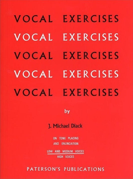 Diack - Vocal Exercises Low And Medium Voices