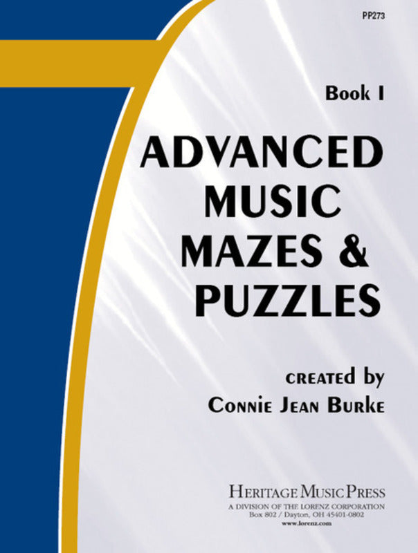 Advanced Music Mazes And Puzzles Bk 1