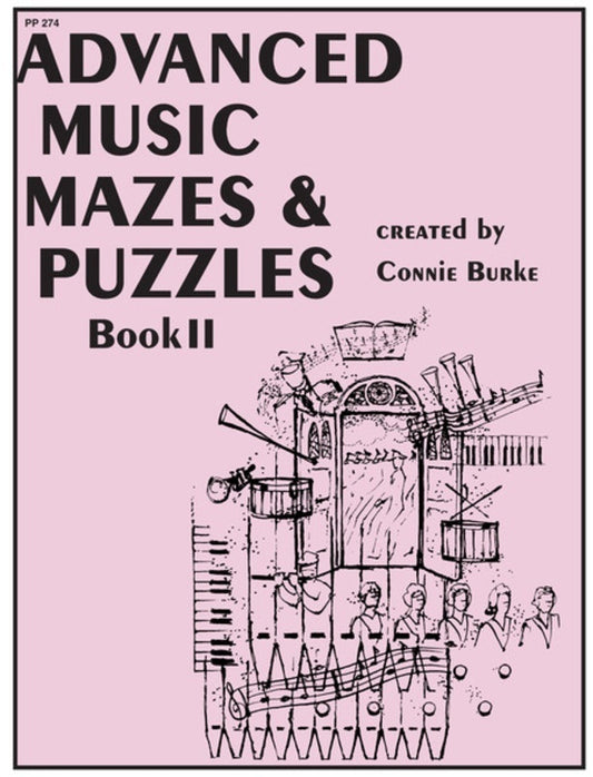 Advanced Music Mazes And Puzzles Bk 2
