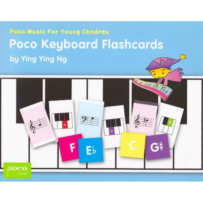 Poco Keyboard Flashcards In A Box - Poco Studio