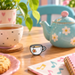 Sundry & Sound Co- Mini White Teacup Enamel Pin