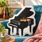 Sundry & Sound Co - 3D Classic Grand Piano Shaped Cushion 40cm - Preorder/Coming Soon/Limited Stock