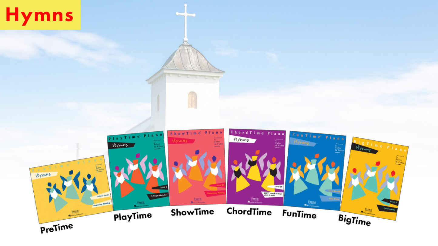 Faber Piano Adventures: ChordTime Piano Hymns Level 2B Book