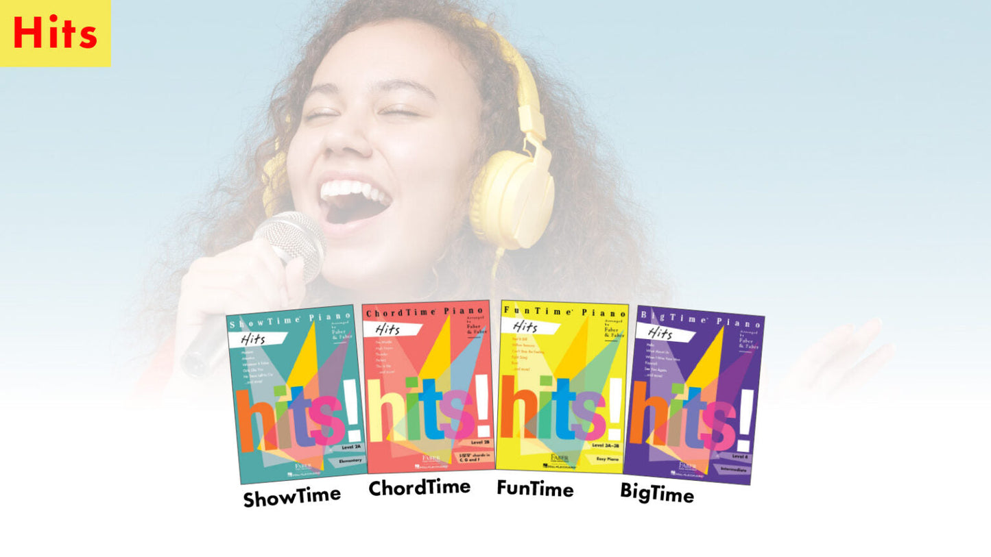 Faber Piano Adventures: Chordtime Hits Level 2B Book & Keyboard