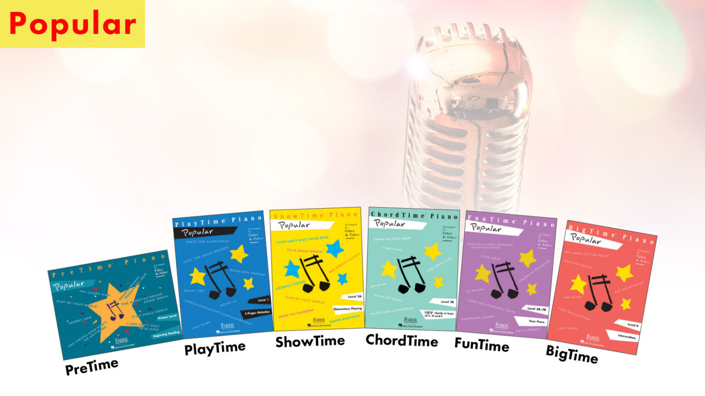 Faber Piano Adventures: Playtime - Popular Level 1 Book & Keyboard