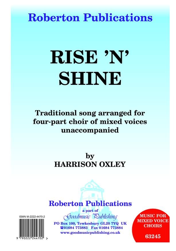 Rise N Shine Satb A Cappella