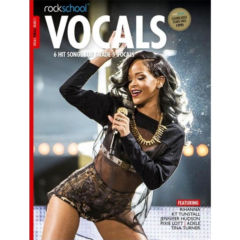 ROCKSCHOOL VOCALS GRADE 5 FEMALE BK/OLA - Music2u