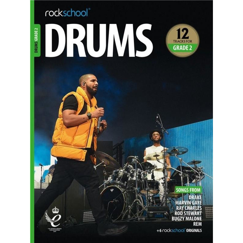 ROCKSCHOOL DRUMS GRADE 2 2018-2024 BK/OLA - Music2u