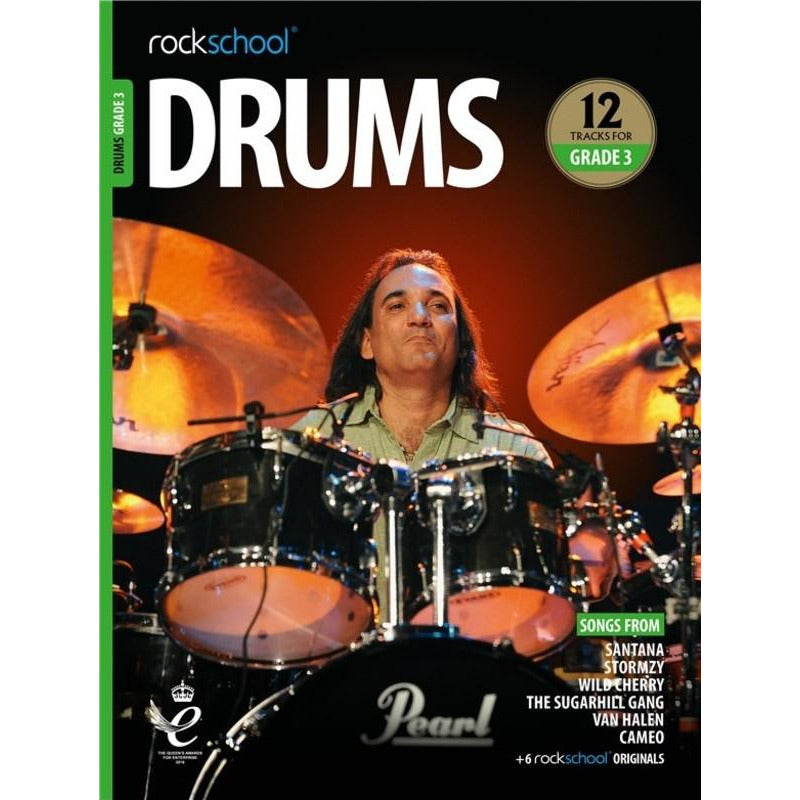 ROCKSCHOOL DRUMS GRADE 3 2018-2024 BK/OLA - Music2u