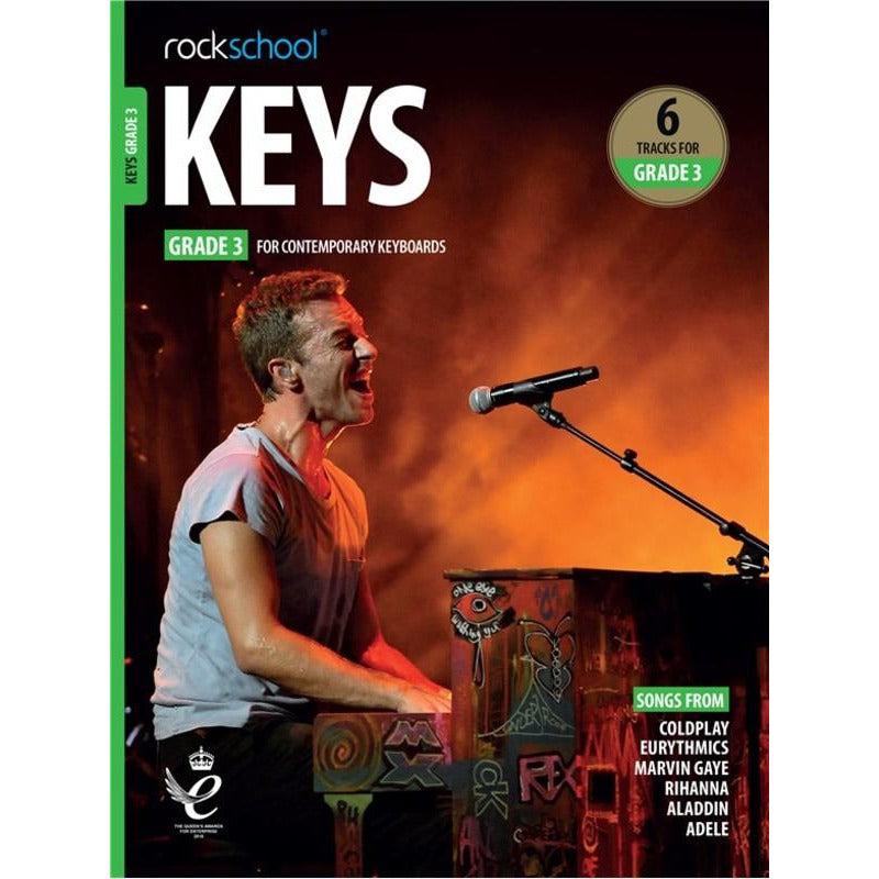 ROCKSCHOOL KEYBOARD GRADE 3 2019+ BK/OLA - Music2u