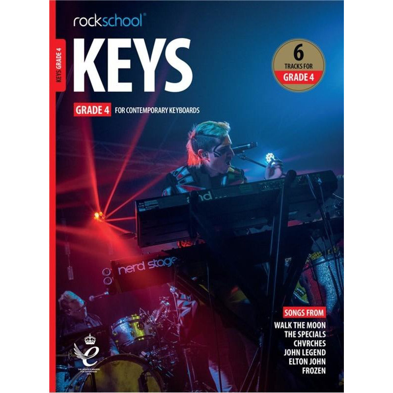 ROCKSCHOOL KEYBOARD GRADE 4 2019+ BK/OLA - Music2u