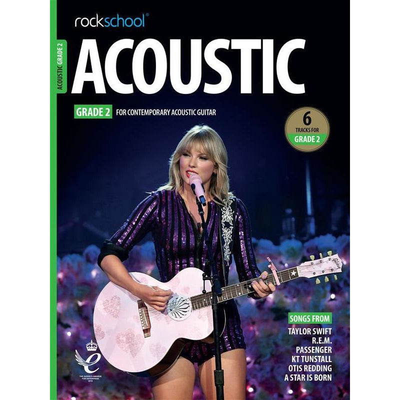 ROCKSCHOOL ACOUSTIC GUITAR GRADE 2 2019+ - Music2u