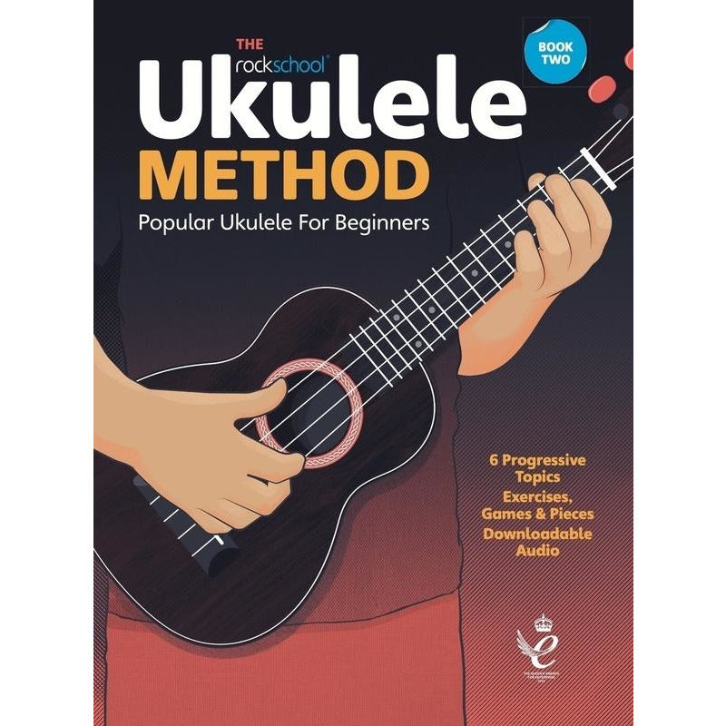 ROCKSCHOOL UKULELE METHOD BK 2 BK/OLA - Music2u