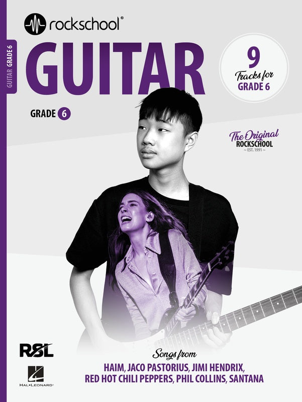 Rockschool Guitar Grade 6 Book (2024+) New Edition