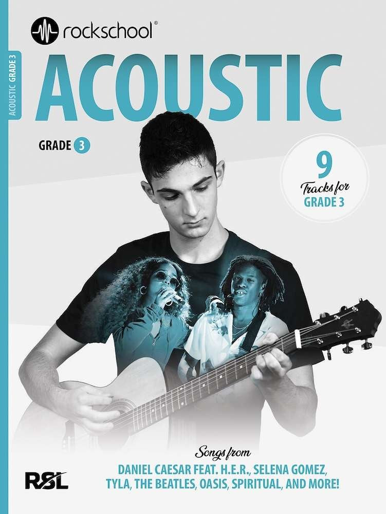 Rockschool Acoustic Guitar Grade 3 Bk/Ola - Rock School Limited