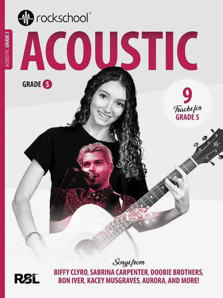 Rockschool Acoustic Guitar Grade 5 Bk/Ola - Rock School Limited