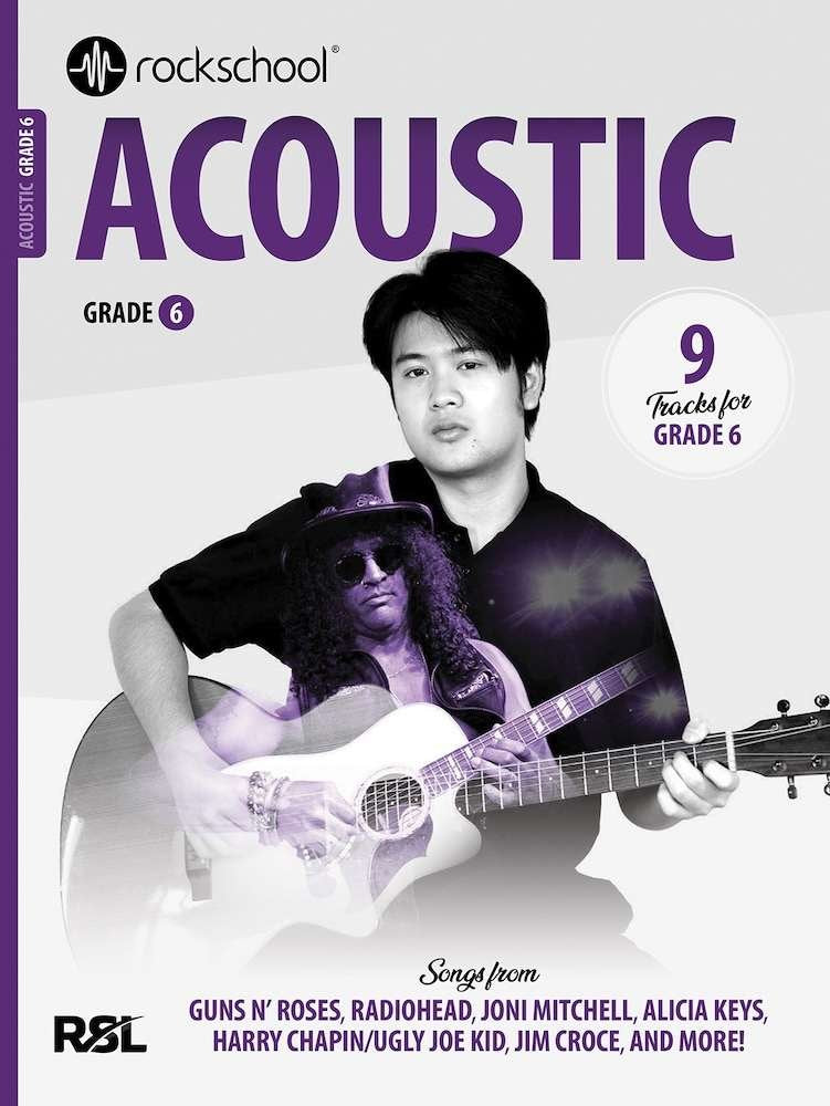 Rockschool Acoustic Guitar Grade 6 Bk/Ola - Rock School Limited