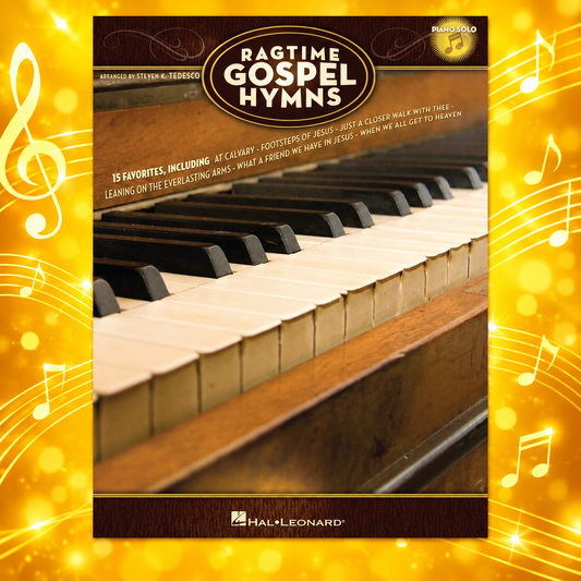 Ragtime Gospel Hymns - 15 Gospel Hits Piano Solo Songbook