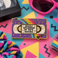 Heavily Influenced by 90's Movies VHS Enamel Pin – Retro Cassette Enamel Badge
